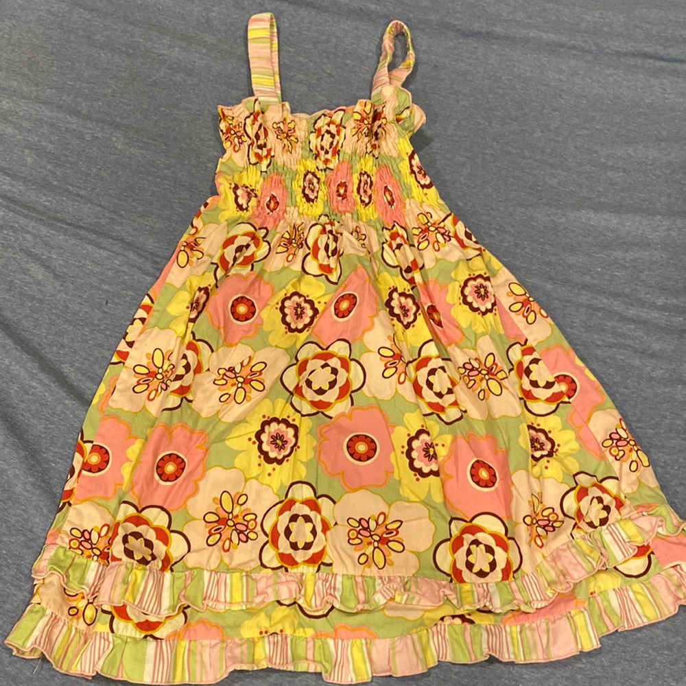 Girls floral sundress size 6